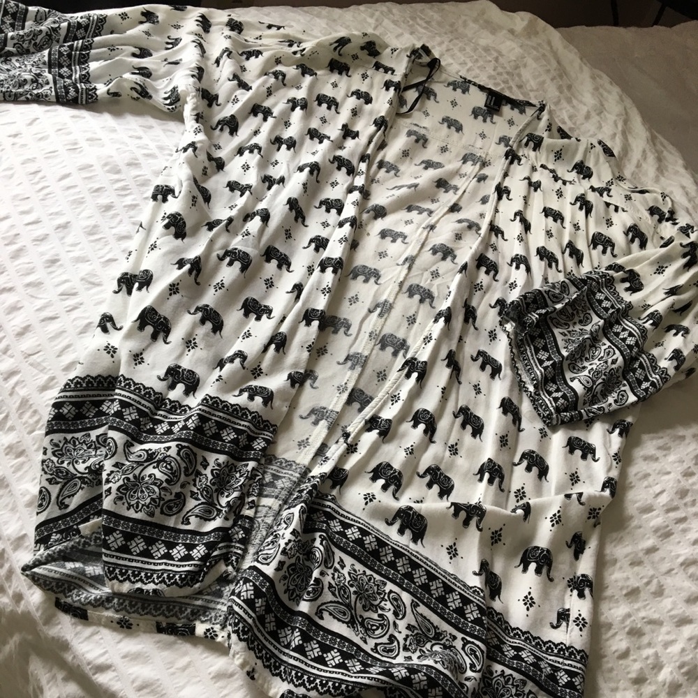 H&M Elephant Kimono